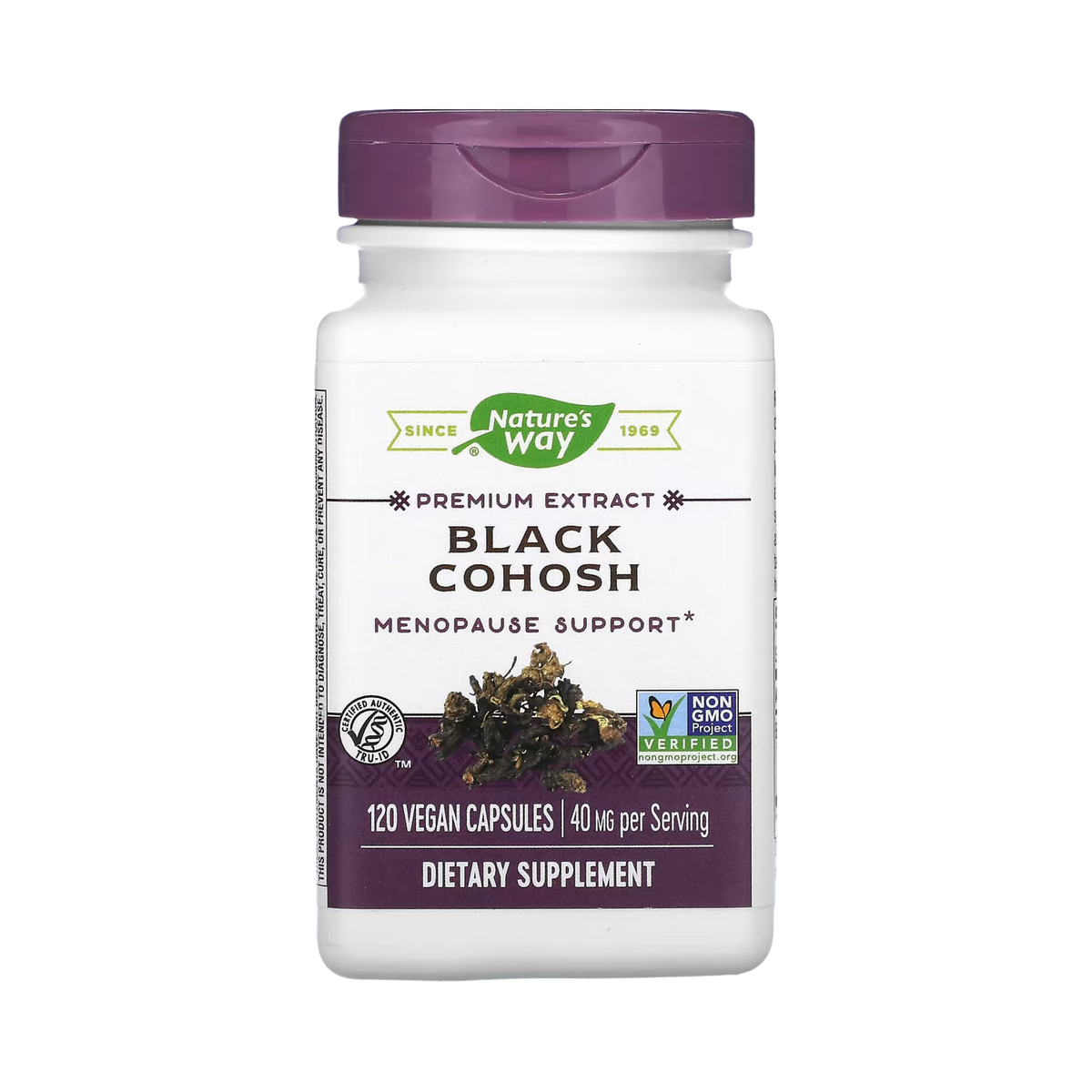 Nature's Way, Black Cohosh, 120 Capsules