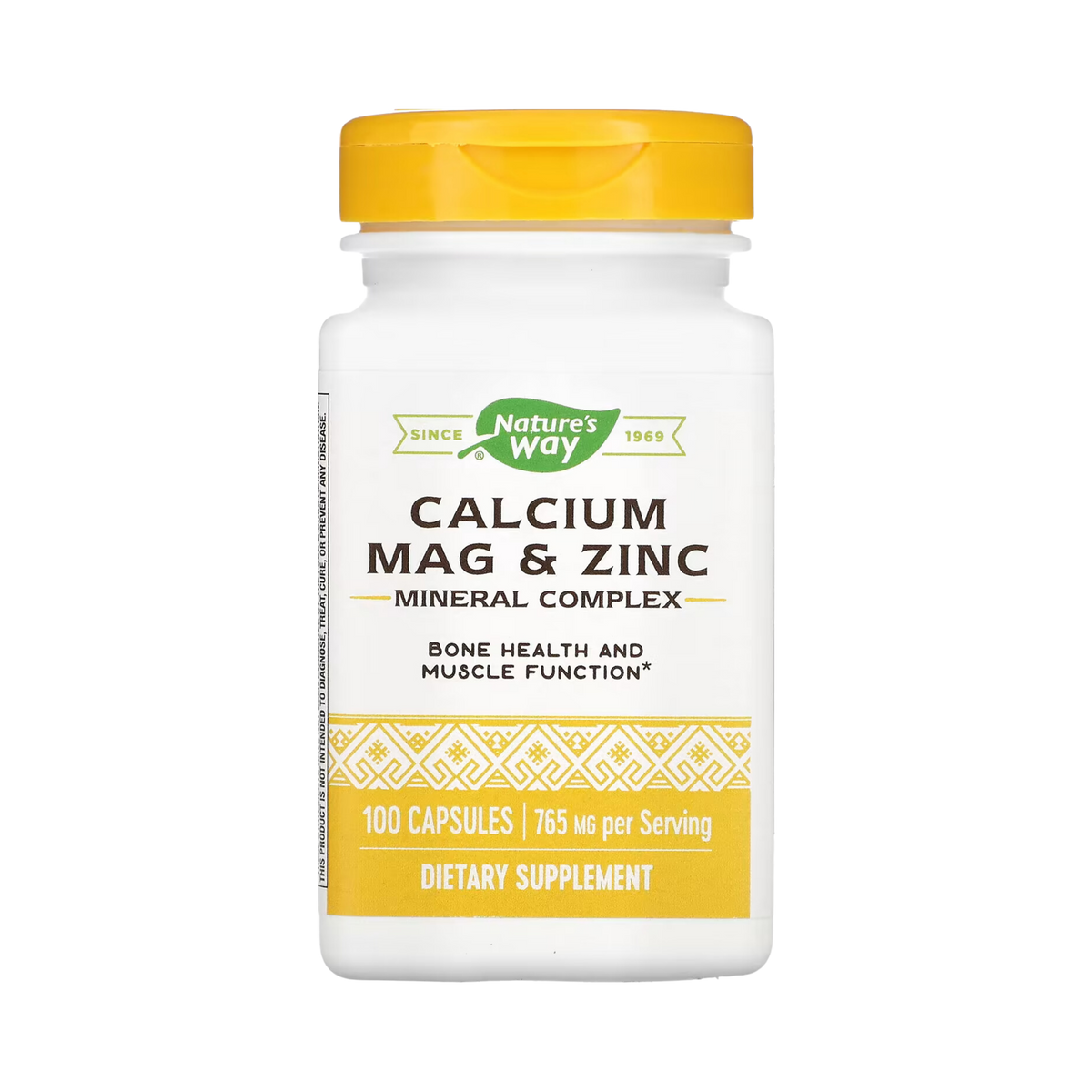 Nature's Way, Calcium Mag Zinc, 100 Capsules