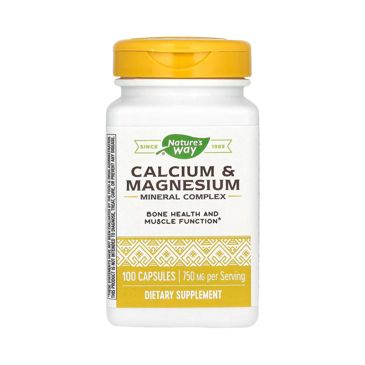 Nature's Way, Calcium & Magnesium, 100 Capsules