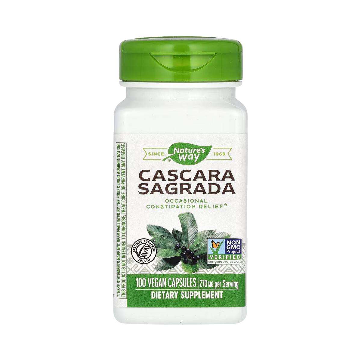 Nature's Way, Cascara Sagrada, 100 Capsules