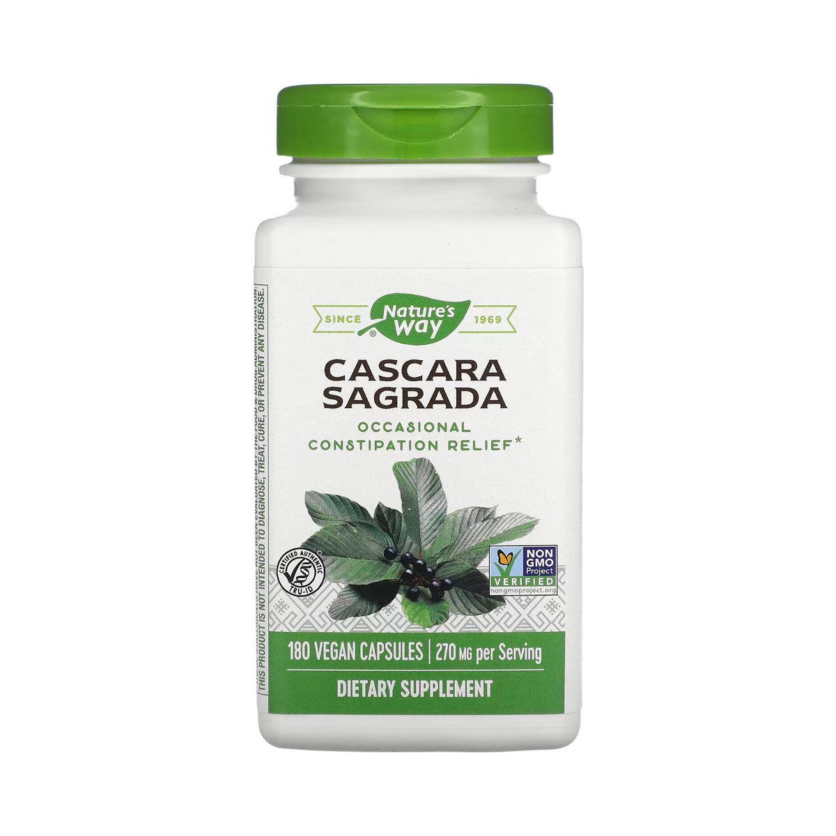 Nature's Way, Cascara Sagrada, 180 Capsules