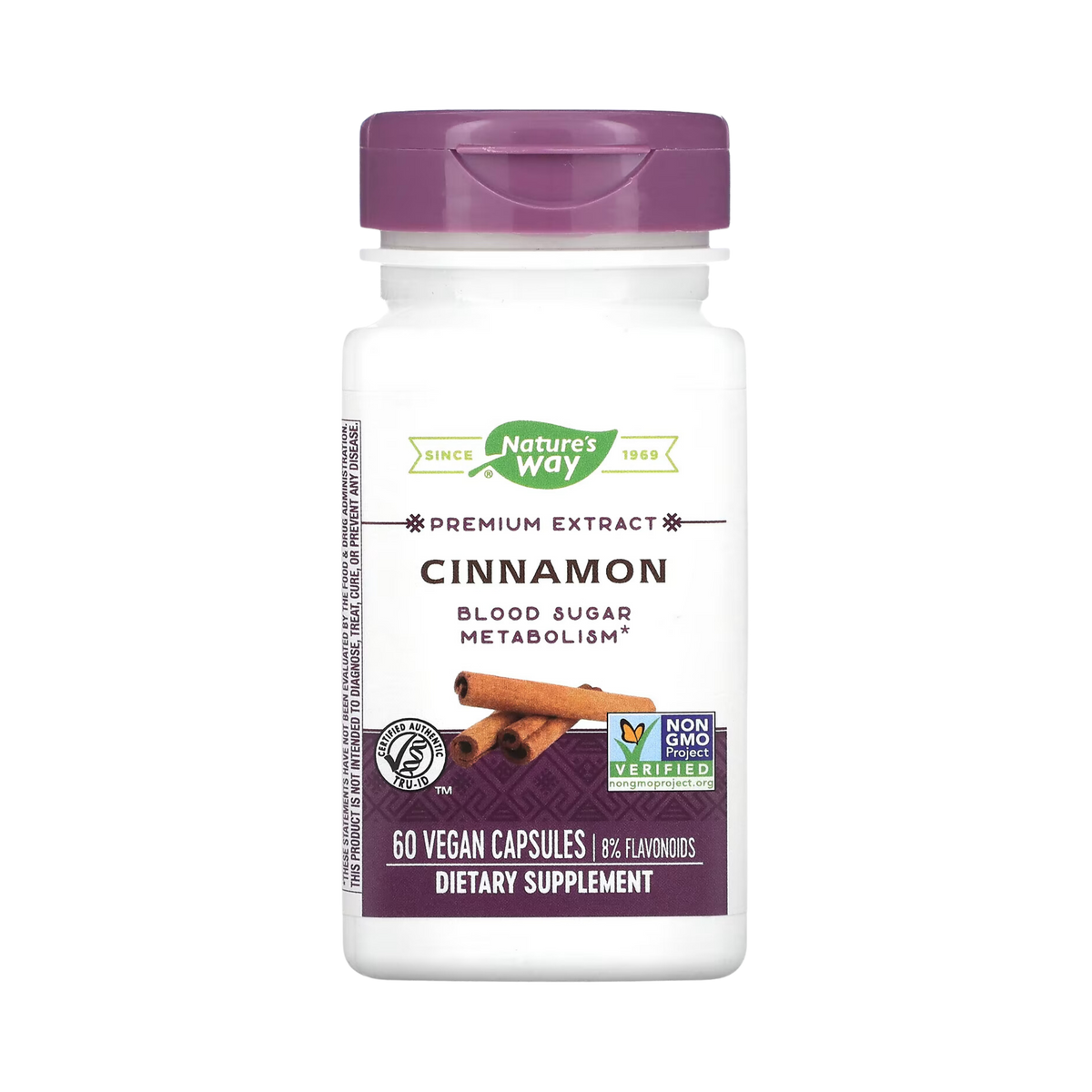 Nature's Way, Cinnamon, 60 Capsules