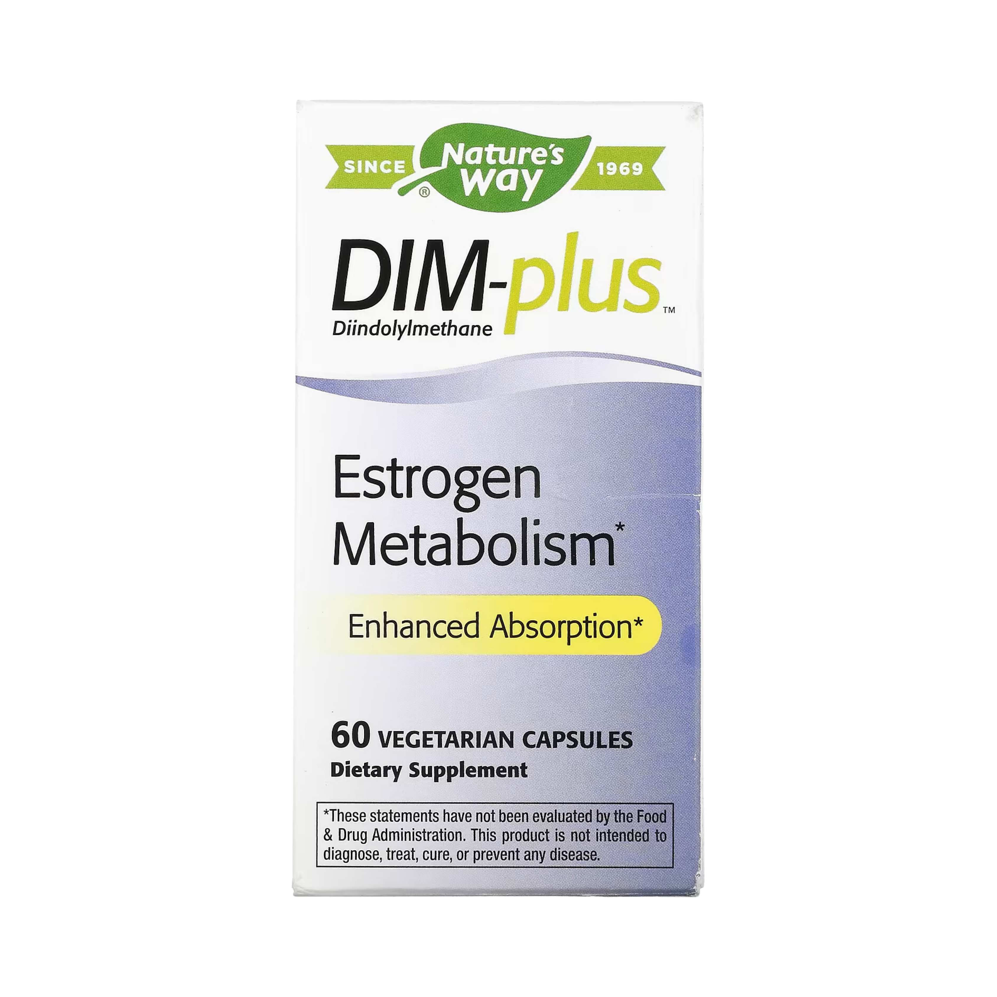 Nature's Way, DIM-Plus, 60 Capsules