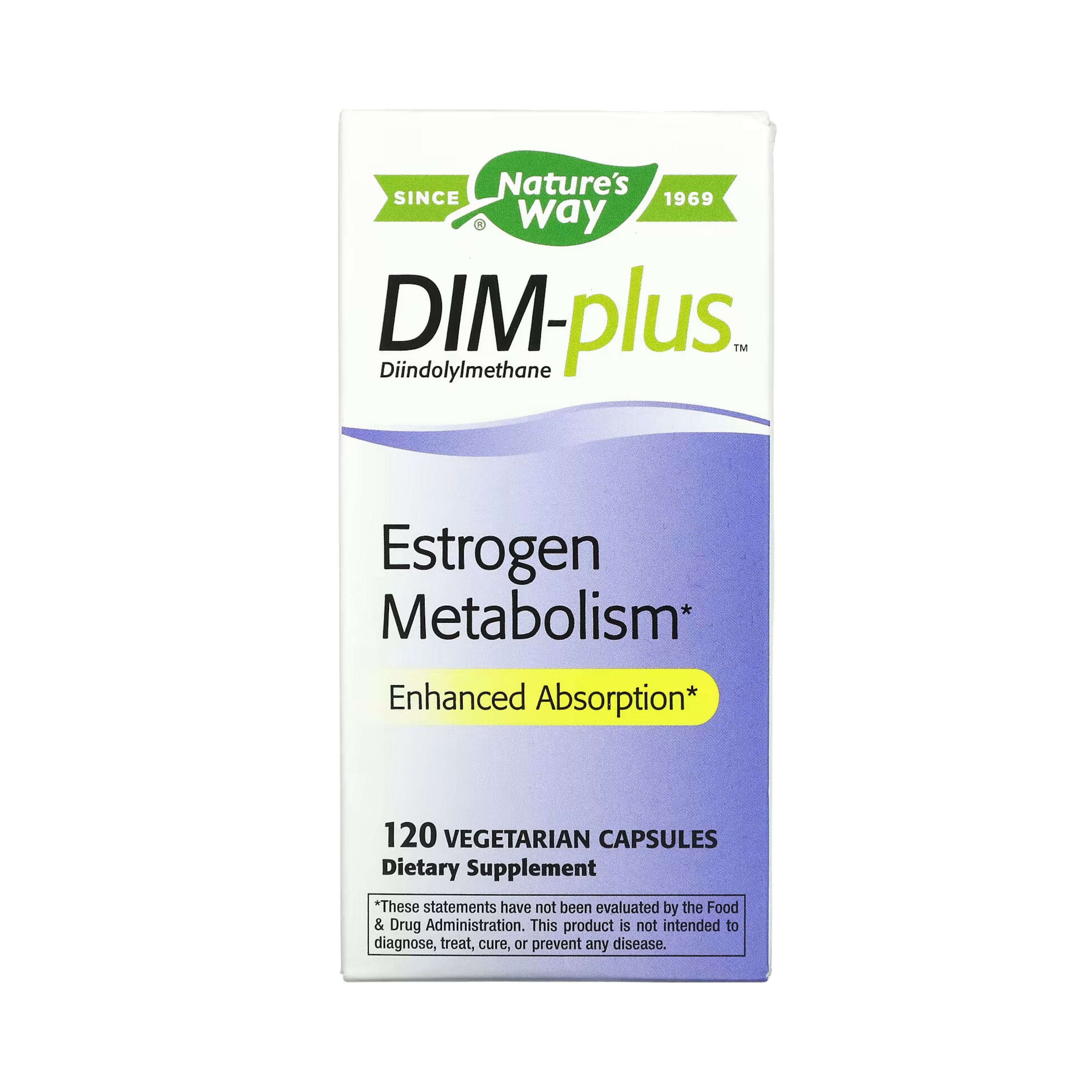 Nature's Way, DIM-Plus, 120 Capsules