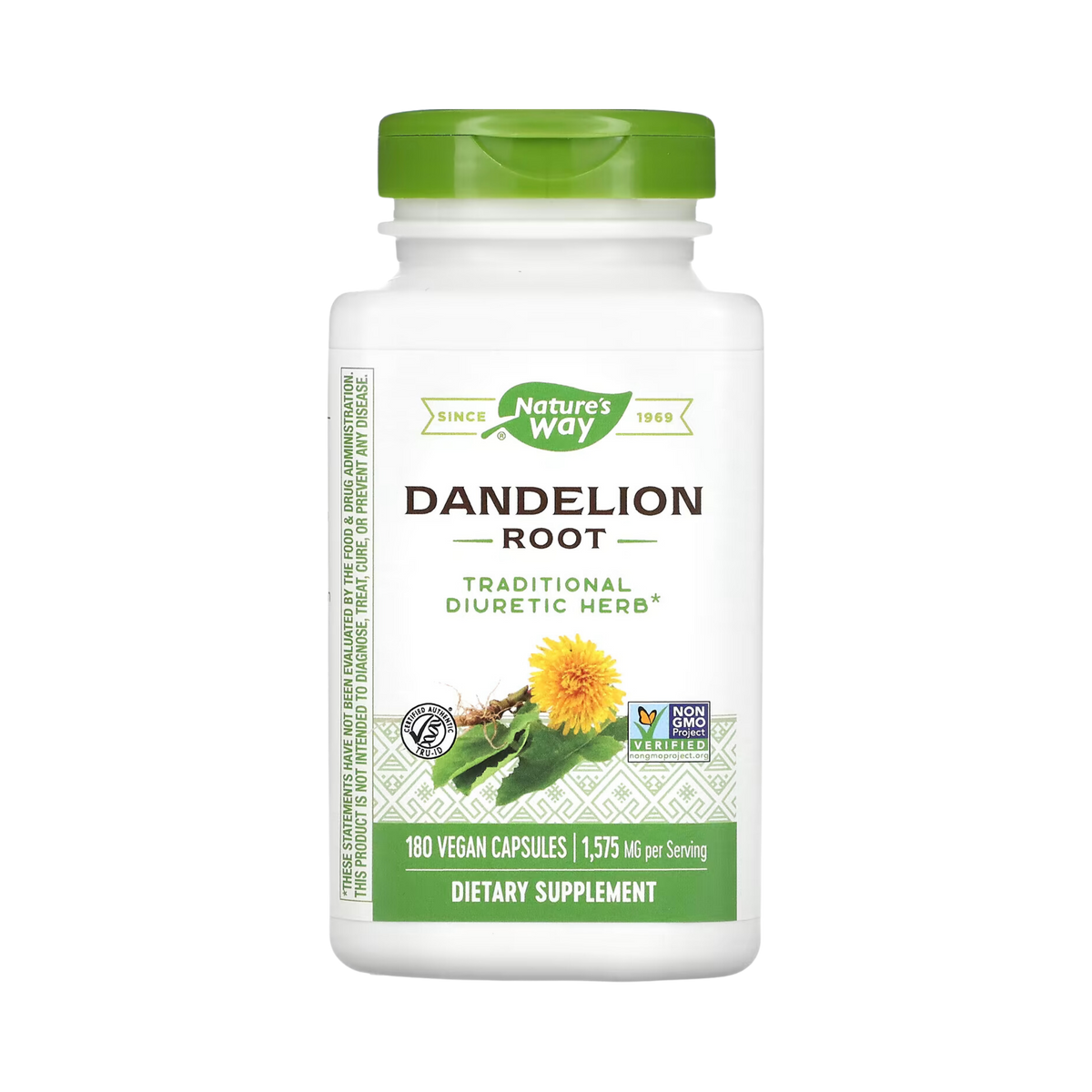 Nature's Way, Dandelion Root, 180 Capsules