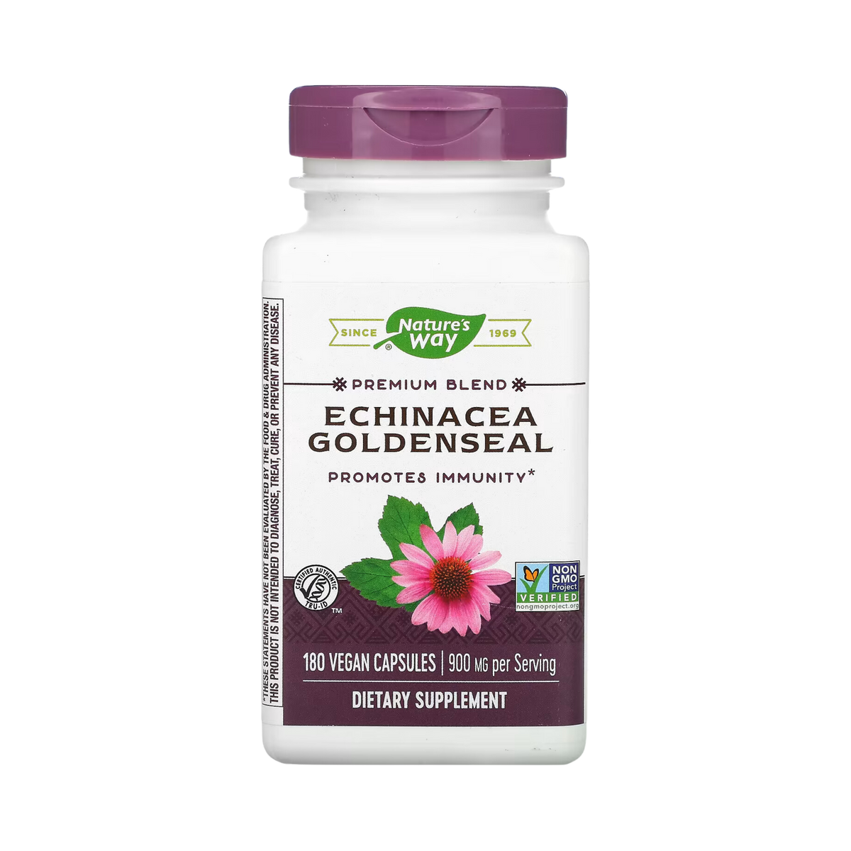 Nature's Way, Echinacea Goldenseal, 180 Capsules