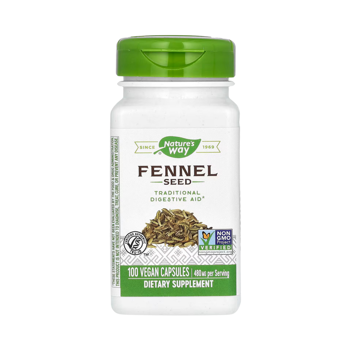 Nature's Way, Fennel Seed, 100 Capsules