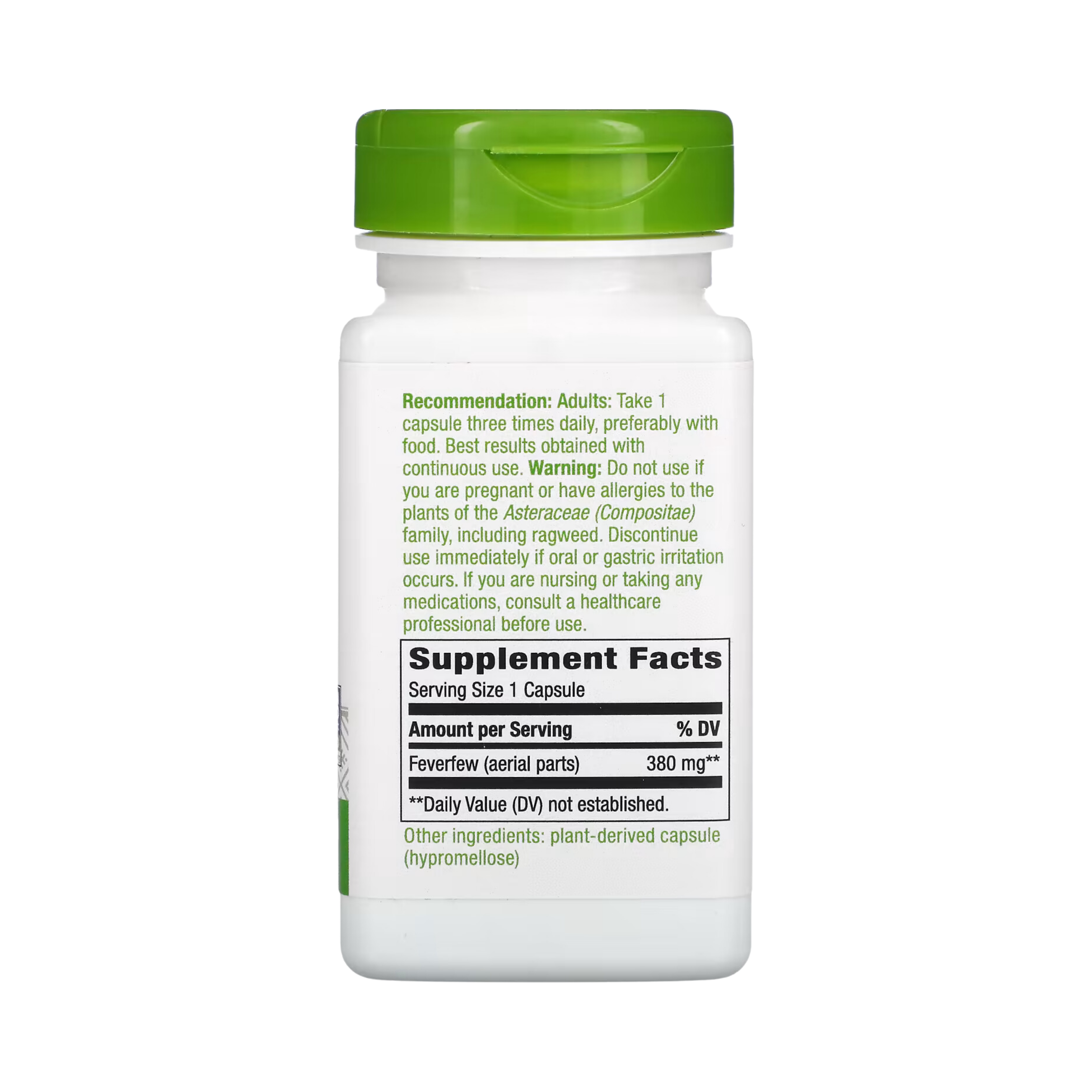 Nature's Way, Feverfew, 100 Capsules