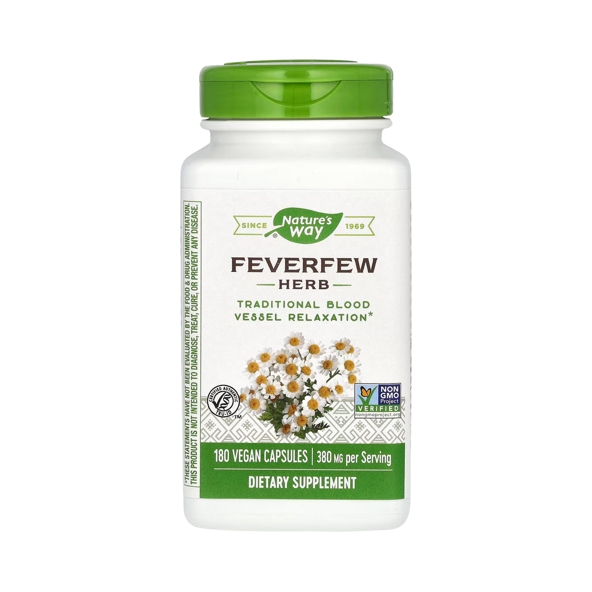 Nature's Way, Feverfew Herbs, 180 Capsules