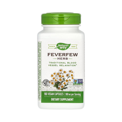 Nature's Way, Feverfew Herbs, 180 Capsules