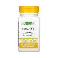 Nature's Way, Folate, 100 Capsules