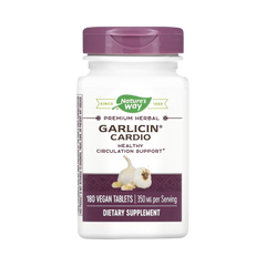 Nature's Way, Garlicin Cardio, 180 Tablets