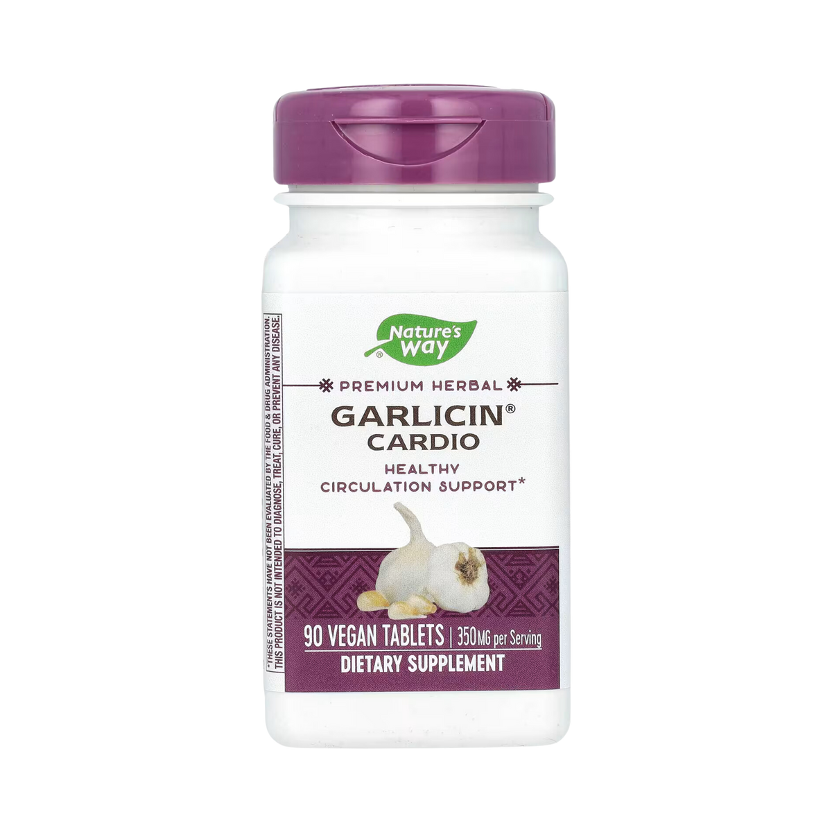 Nature's Way, Garlicin Cardio, 90 Tablets