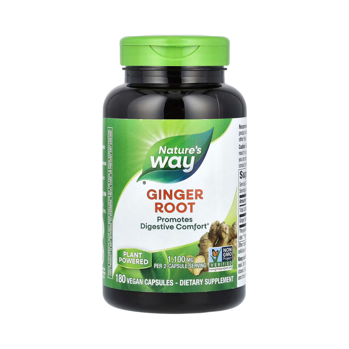 Nature's Way, Ginger Root, 180 Capsules