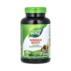 Nature's Way, Ginger Root, 240 Capsules