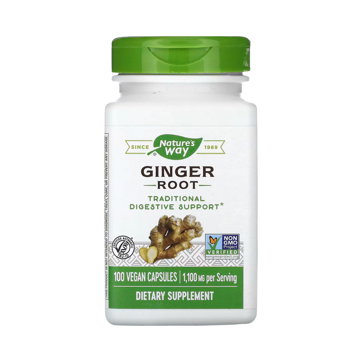 Nature's Way, Ginger Root, 100 Capsules