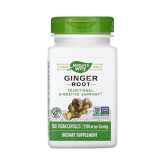 Nature's Way, Ginger Root, 100 Capsules