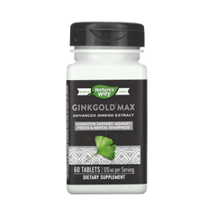 Nature's Way, Ginkgold Max, 60 Tablets