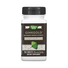 Nature's Way, Ginkgold, 150 Tablets