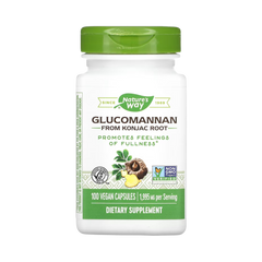 Nature's Way, Glucomannan, 100 Capsules