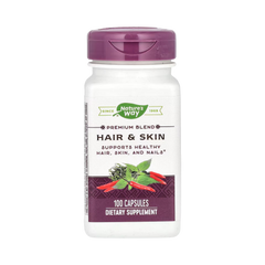 Nature's Way, Hair & Skin, 100 Capsules