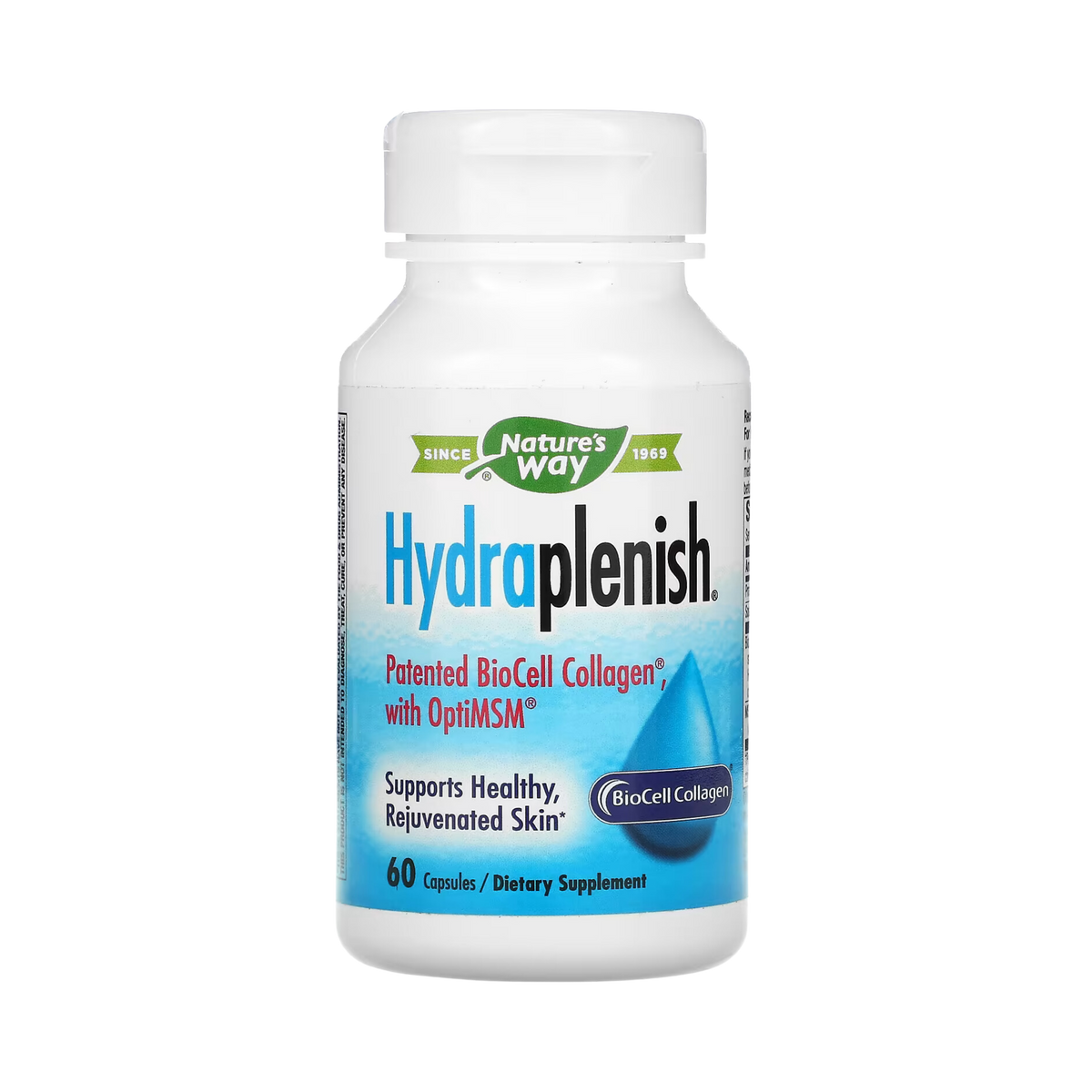 Nature's Way, Hydraplenish with MSM, 60 Capsules