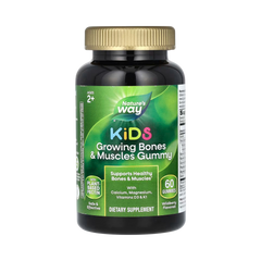 Nature's Way, Kids Growing Bones & Muscles, 60 Gummies