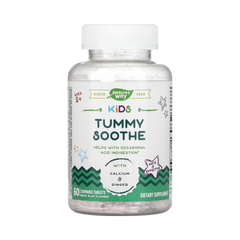 Nature's Way, Kids Tummy Soothe Chewables, 60 Tablets