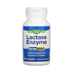 Nature's Way, Lactase Enzyme, 100 Capsules