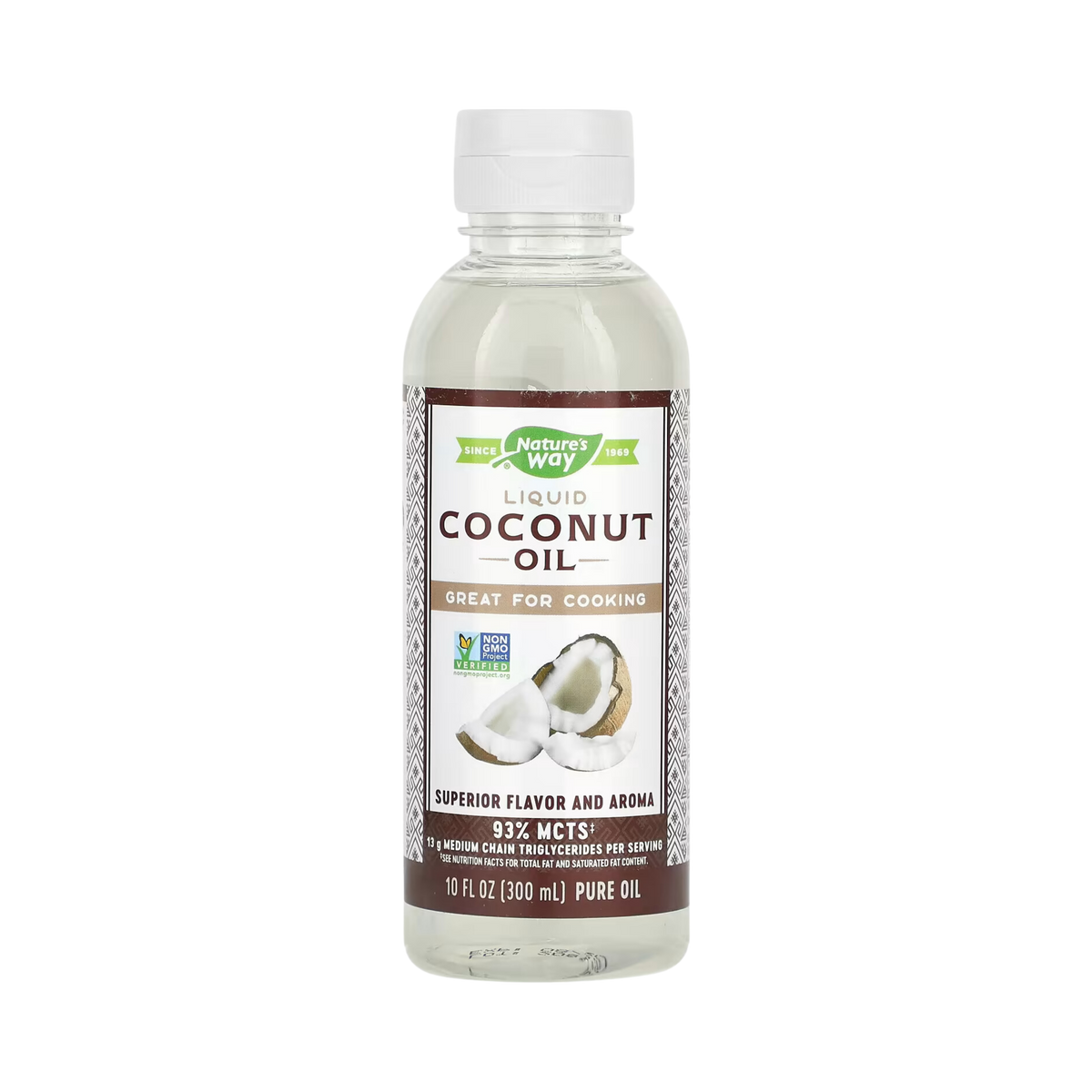 Nature's Way, Liquid Coconut Oil, 10 Fl Oz