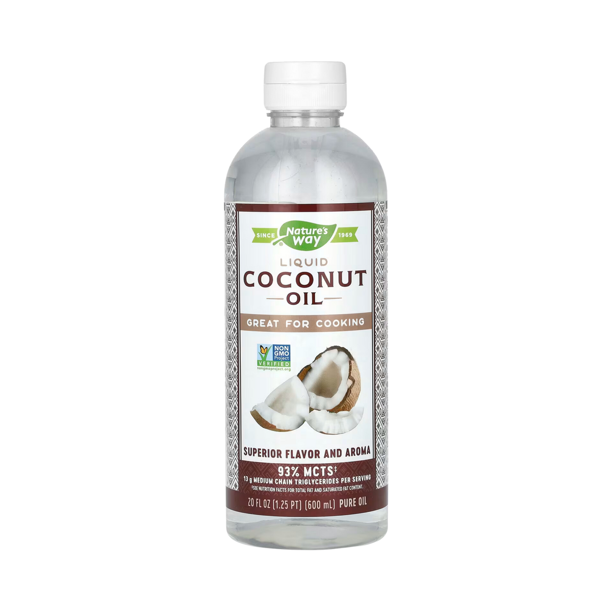 Nature's Way, Liquid Coconut Oil, 20 Fl Oz