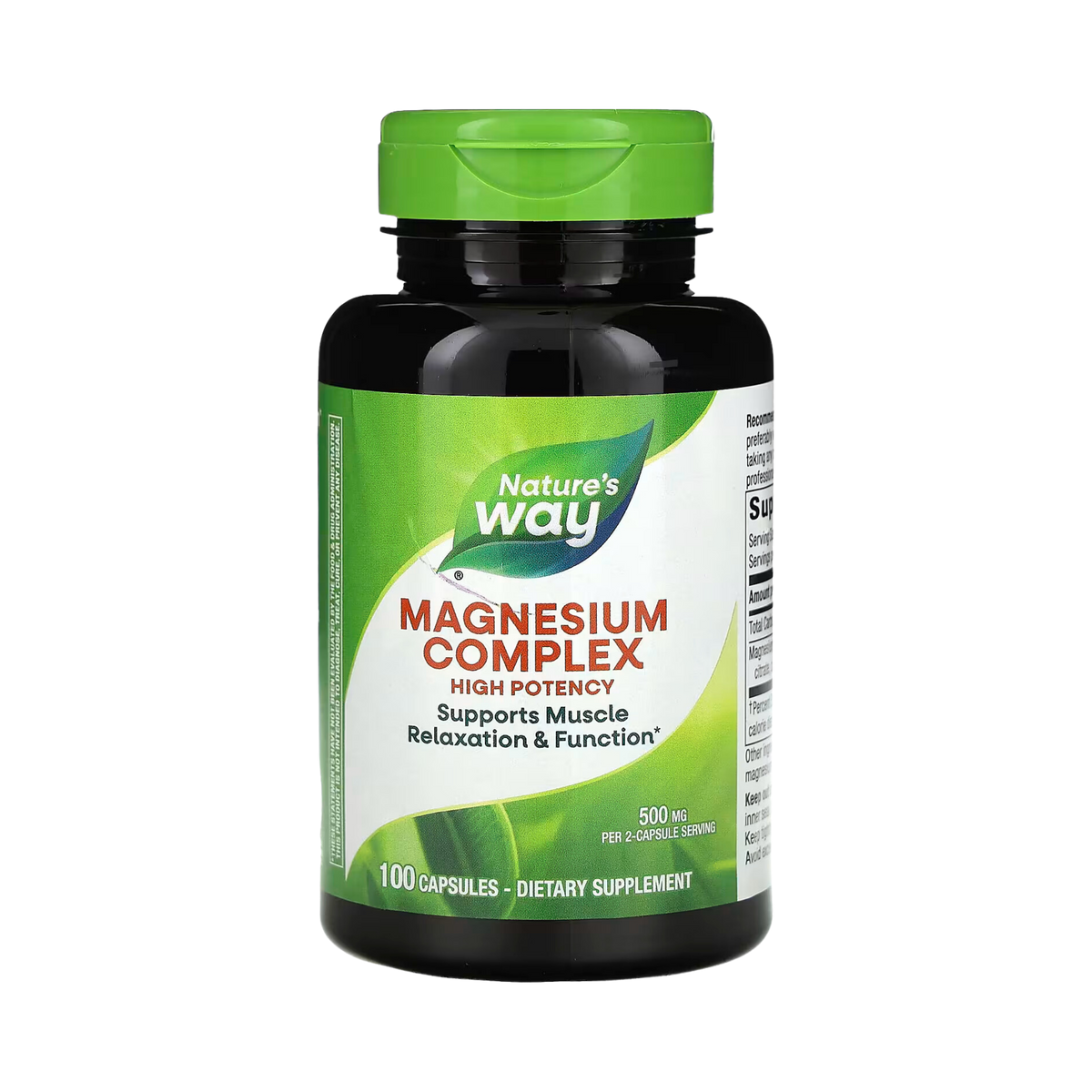 Nature's Way, Magnesium Complex, 100 Capsules