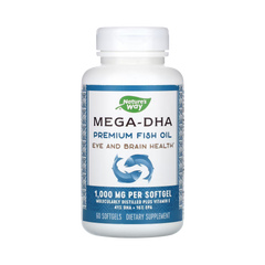 Nature's Way, Mega-DHA, 60 Softgels