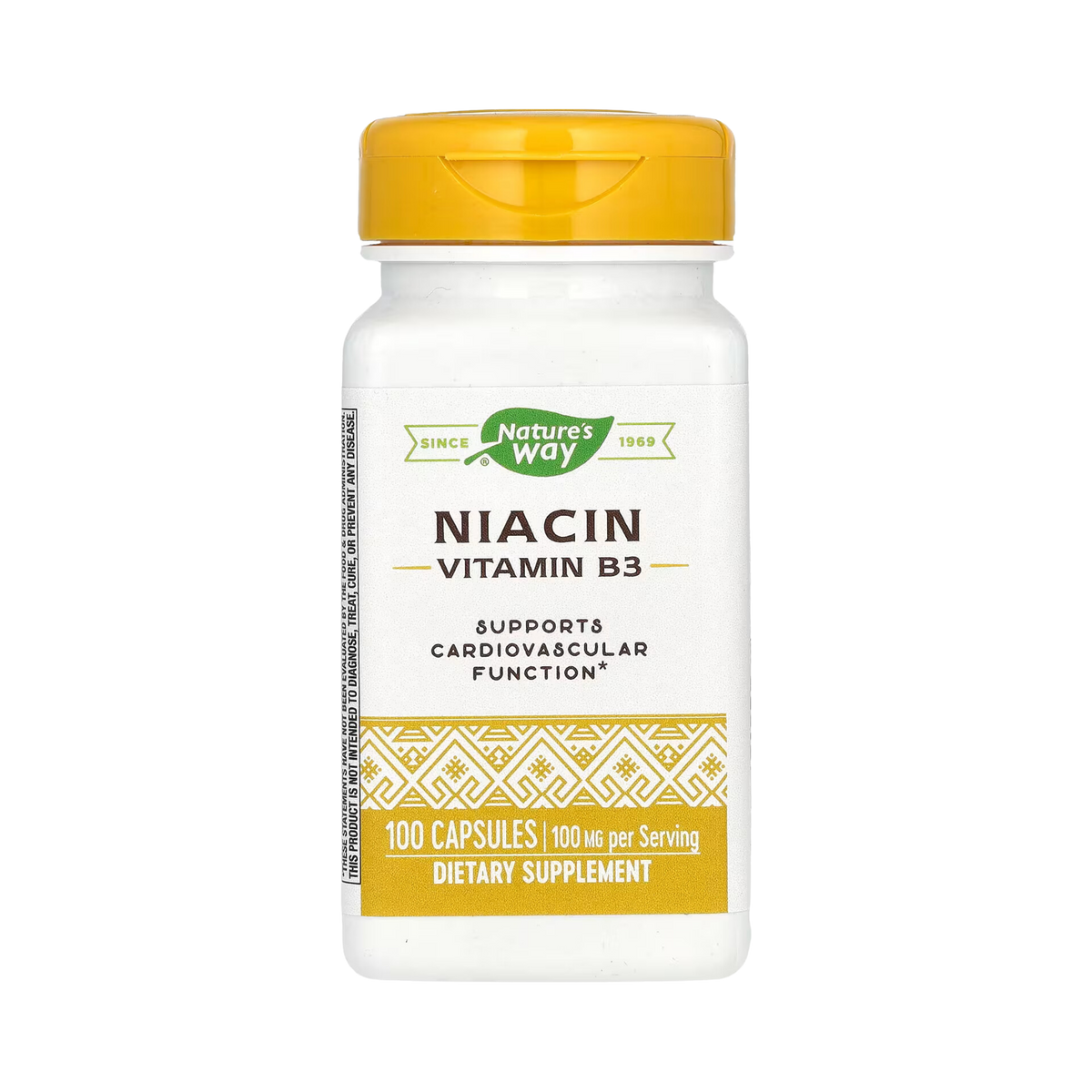 Nature's Way, Niacin, 100 Capsules