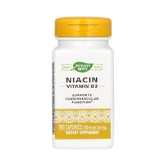 Nature's Way, Niacin, 100 Capsules