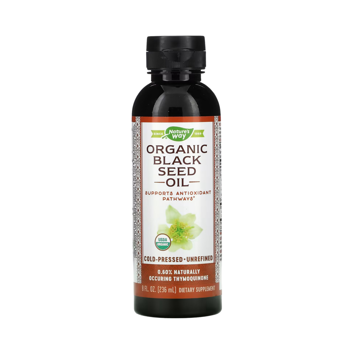 Nature's Way, Organic Black Seed Oil, 8 Oz