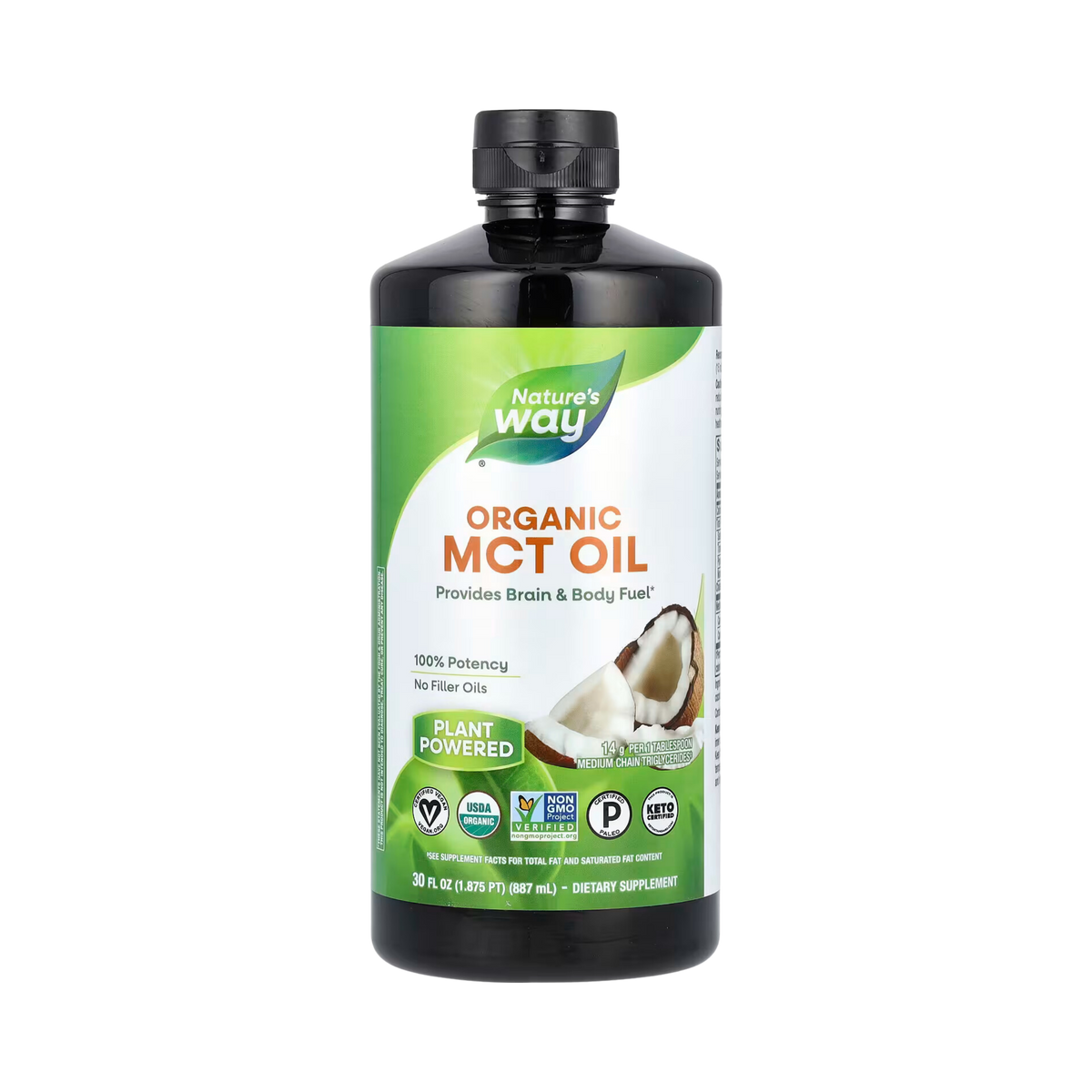 Nature's Way, Organic MCT Oil, 30 Oz