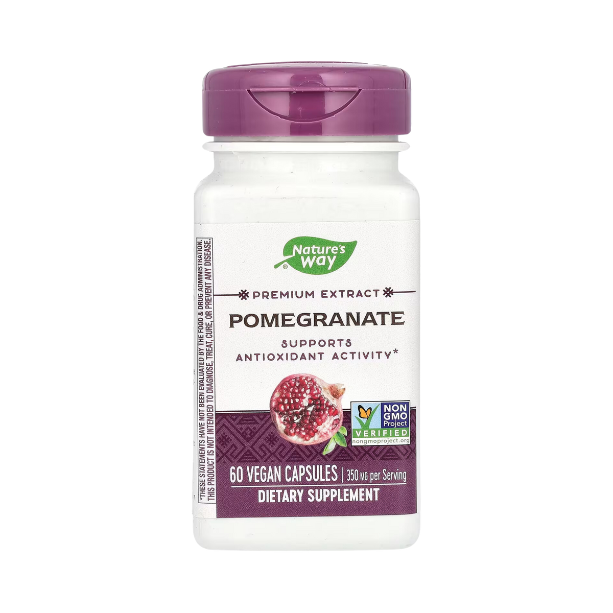 Nature's Way, Premium Extract, Pomegranate, 60 Capsules