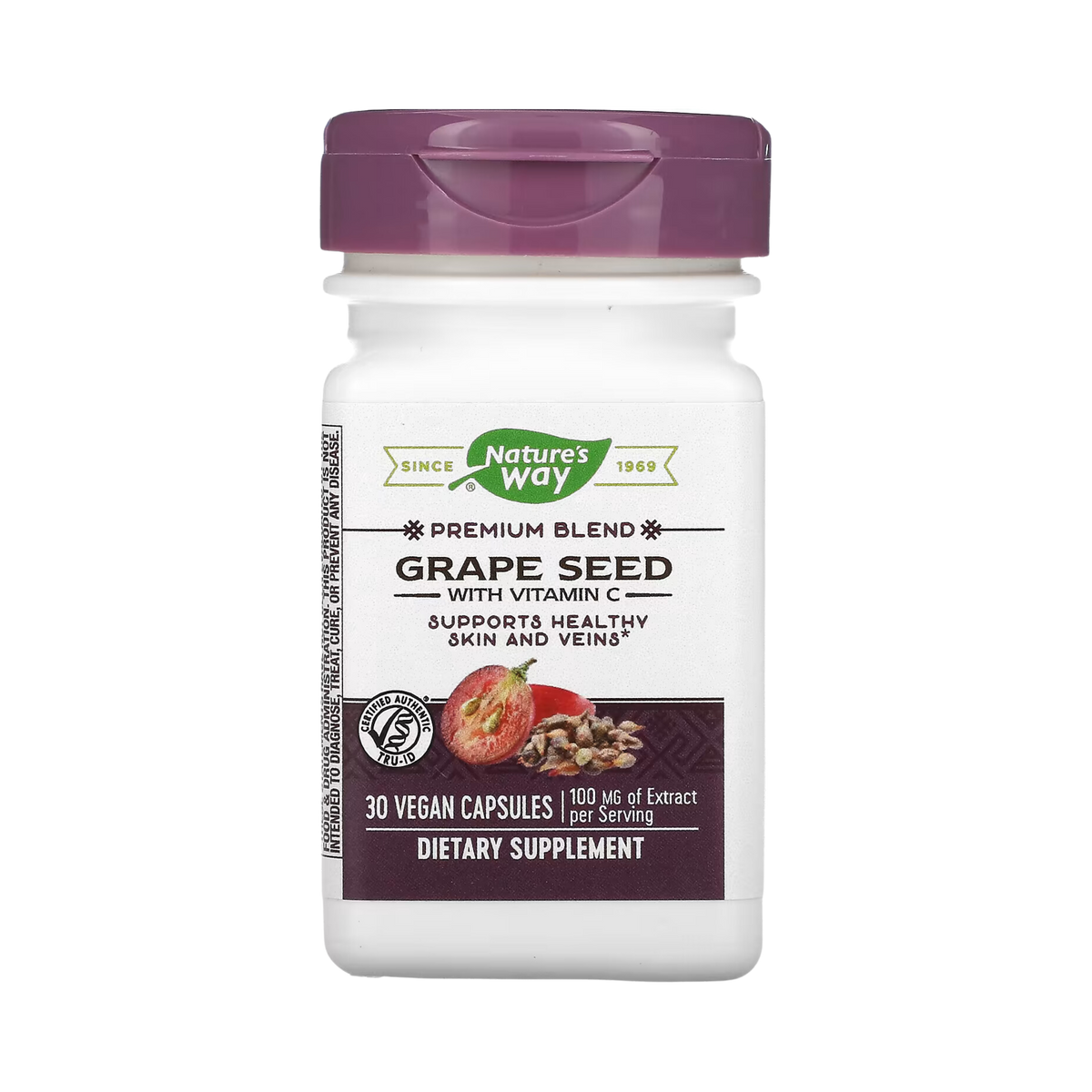 Nature's Way, Grape Seed, 30 Capsules