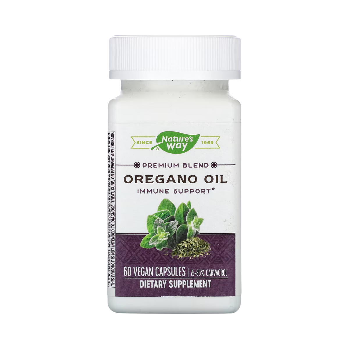 Nature's Way, Oregano Oil, 60 Capsules