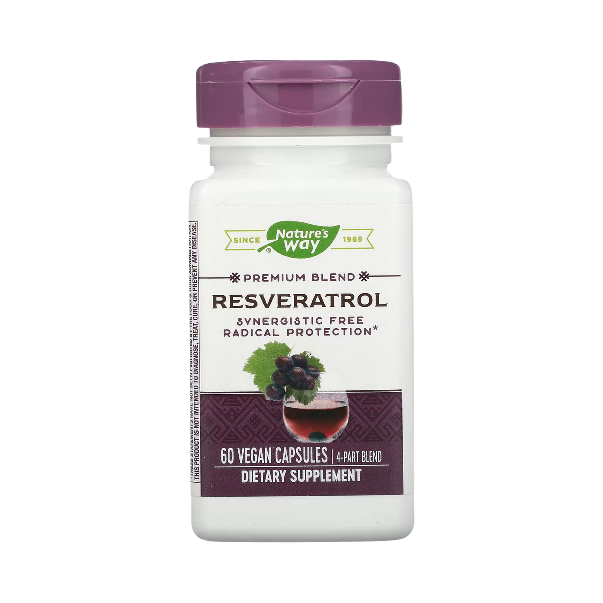 Nature's Way, Premium Blend, Resveratrol, 60 Capsules