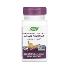 Nature's Way, Asian Ginseng, 60 Capsules