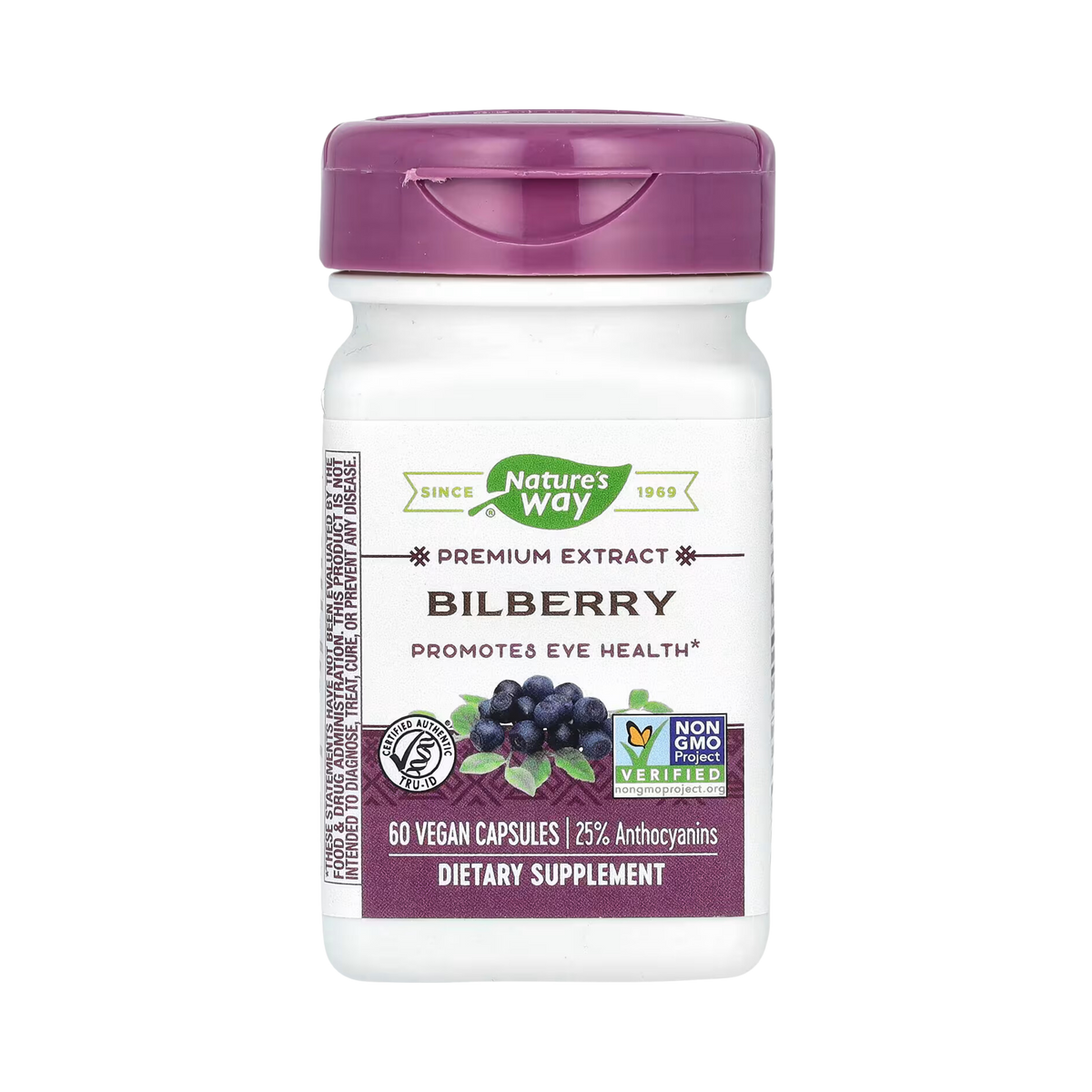 Nature's Way, Bilberry, 60 Capsules