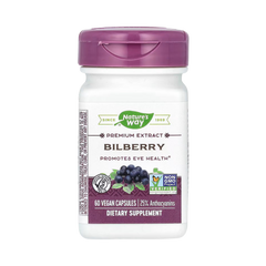 Nature's Way, Bilberry, 60 Capsules