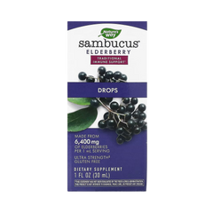 Nature's Way, Sambucus Drops, 1 Oz