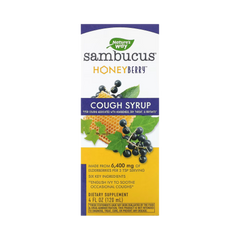 Nature's Way, Sambucus HoneyBerry Cough Syrup, 4 Oz