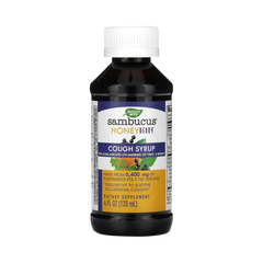 Nature's Way, Sambucus HoneyBerry Cough Syrup, 4 Oz