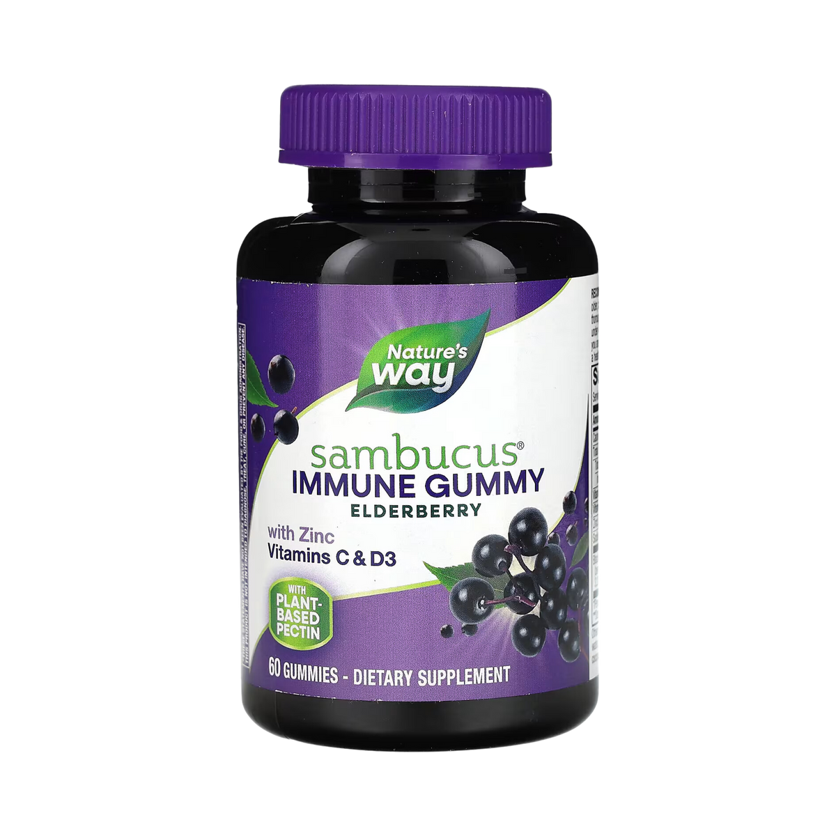 Nature's Way, Sambucus Elderberry, 60 Gummies