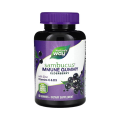 Nature's Way, Sambucus Elderberry, 60 Gummies