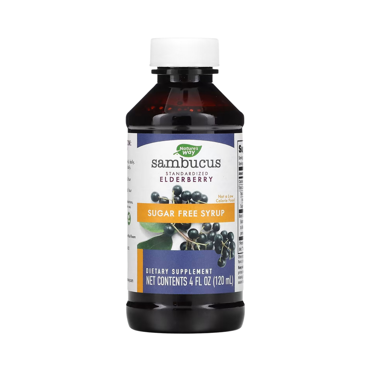 Nature's Way, Sambucus Sugar-Free Syrup, 4 Oz